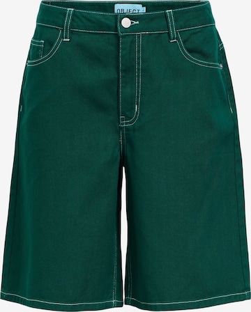 Pantalon OBJECT en vert : devant