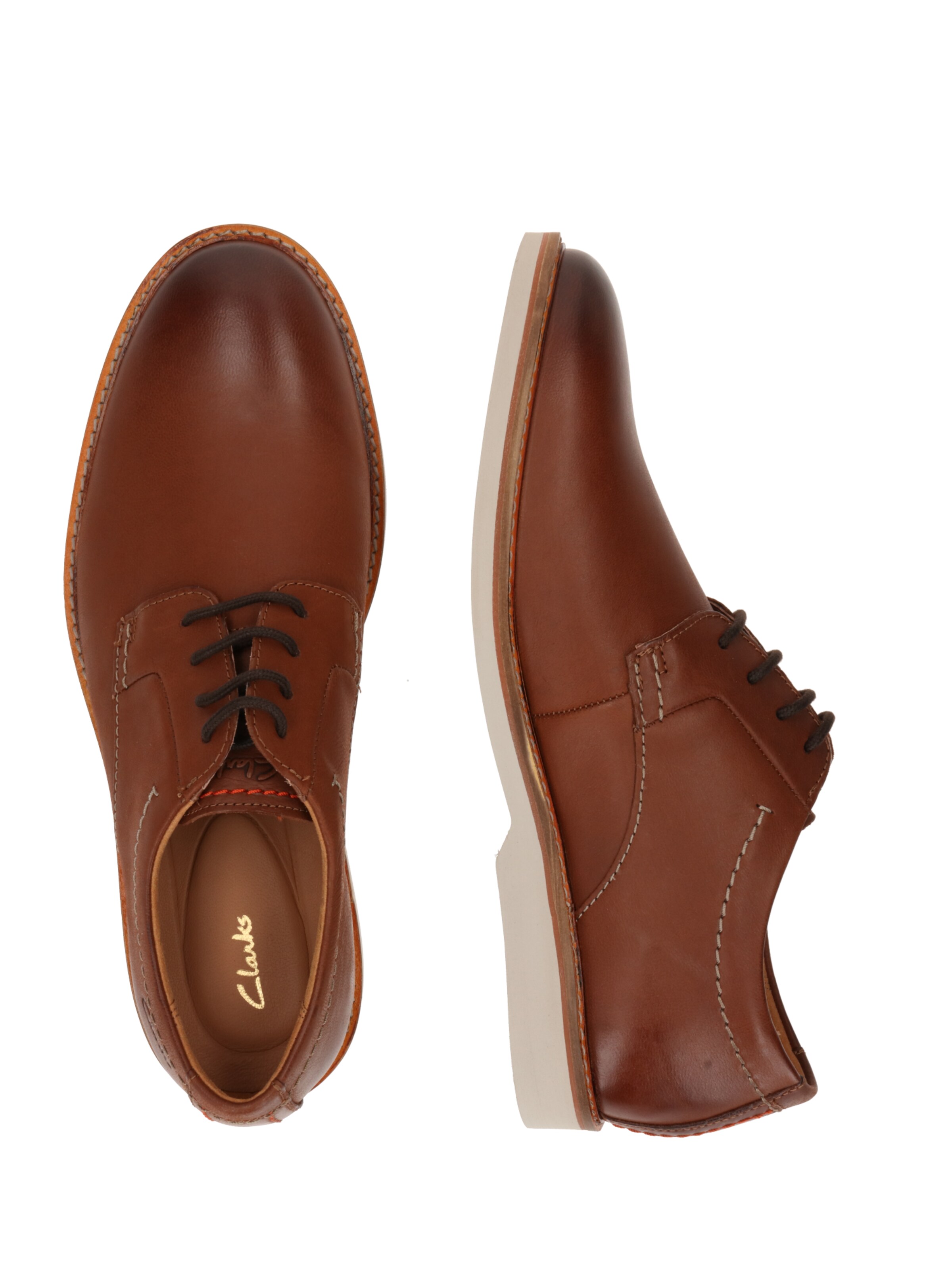 CLARKS Fűzős cipő 'Atticus' - barna