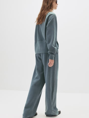 Wide leg Pantaloni di Pull&Bear in grigio