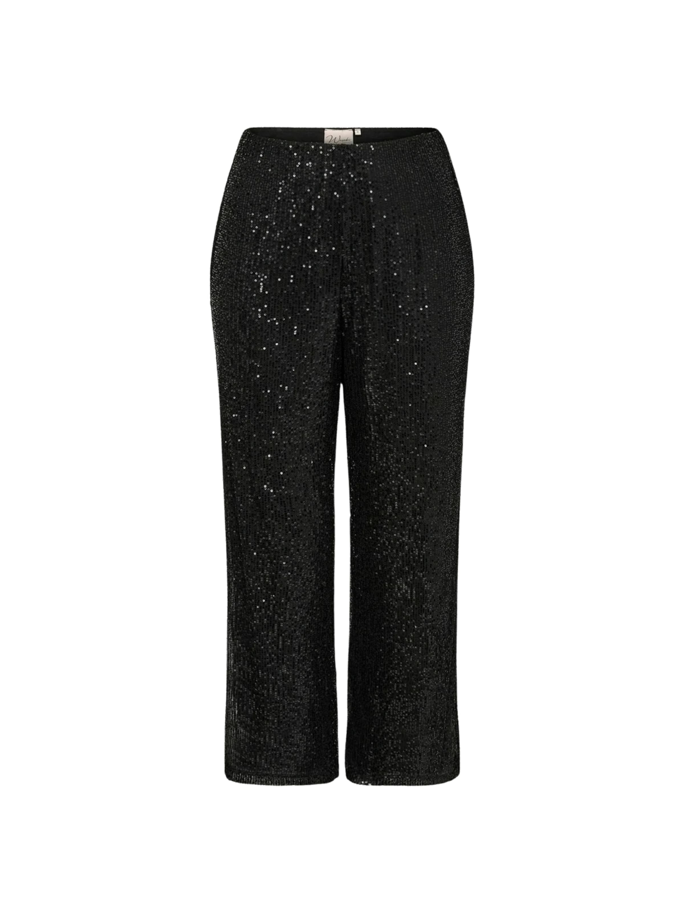 Regular Pantalon 'Kathrine' Wasabi Concept en noir : devant