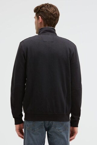 CAMP DAVID Zip-Up Hoodie in Black