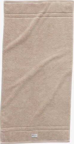 Asciugamano di GANT in beige: frontale