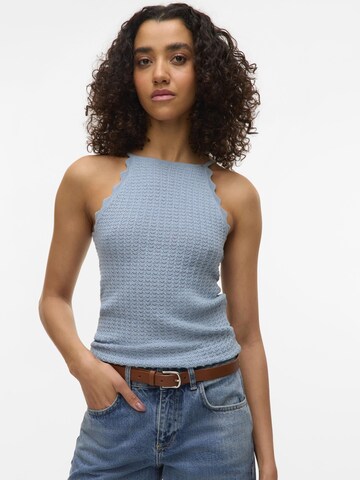 Aware Gebreide top 'VMPanama' in Blauw: voorkant