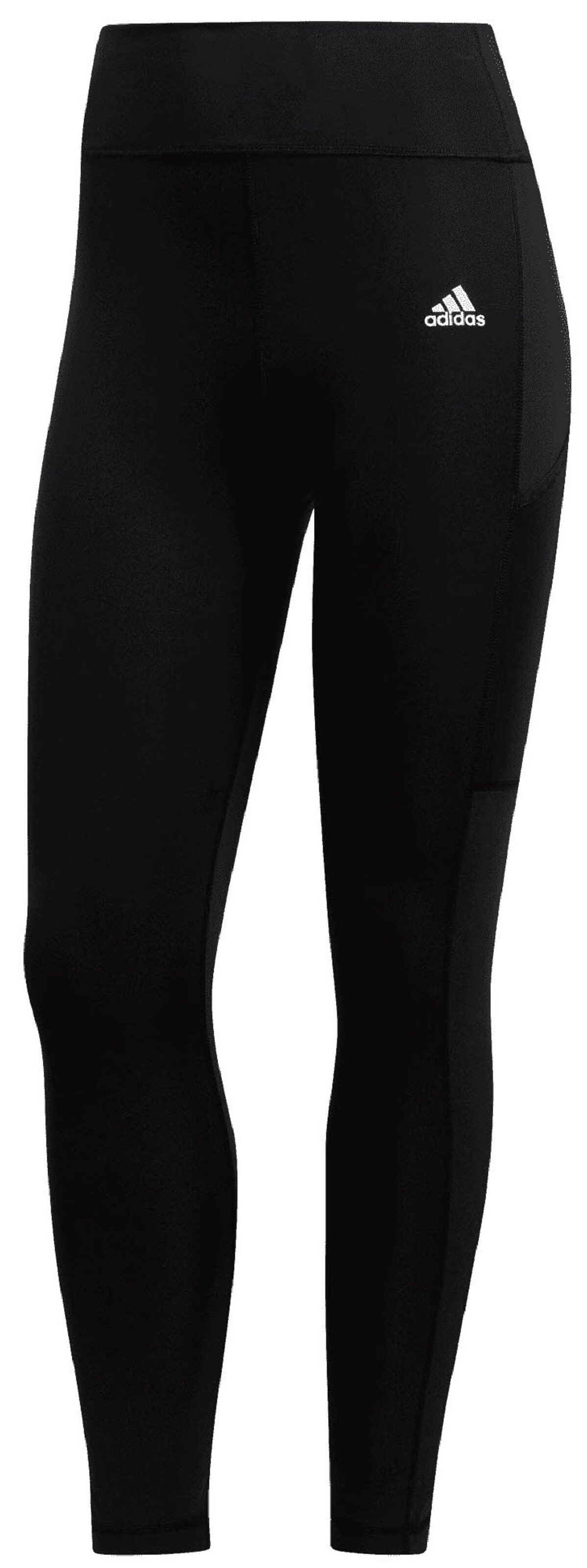 ADIDAS PERFORMANCE Slim fit Workout Pants in Black: front