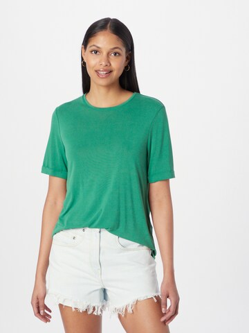 LA STRADA UNICA Koszulka 'LILLIE' w kolorze zielony: przód