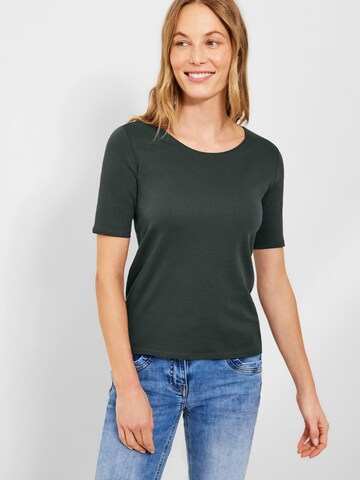 CECIL - Camisa 'Lena' em verde: frente