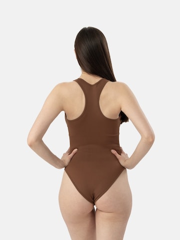 LEAFLETIC - Body 'Leafletic Women’s Bodysuit' en marrón
