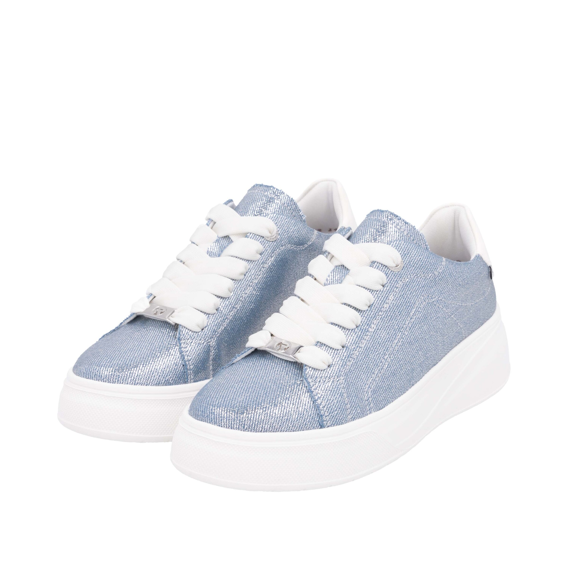 Baskets basses 'W2302' Rieker Sport en bleu