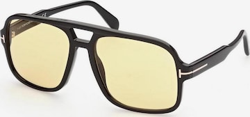 Lunettes de soleil 'FALCONER-02 FT0884 01E' Tom Ford en noir : devant