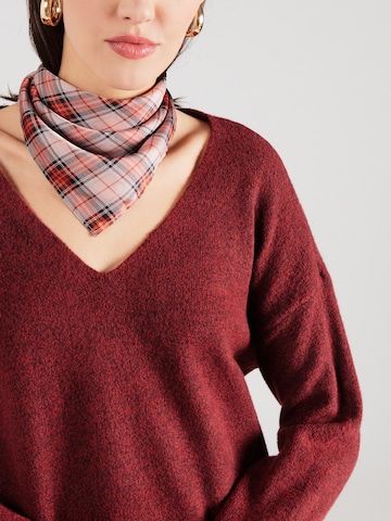 VERO MODA Sweter 'VMBESTI' w kolorze czerwony