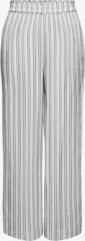 ONLY Wide leg Pants 'Tokyo' in White: front