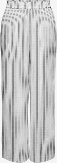 ONLY Pantalon 'Tokyo' en gris foncé / blanc, Vue avec produit