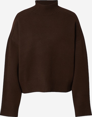 Pull-over 'Nohea' EDITED en marron : devant