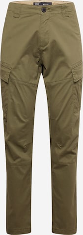 Regular Pantalon cargo 'Ferron' Vintage Industries en vert : devant