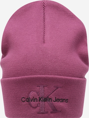 Calvin Klein Jeans Czapka w kolorze fioletowy