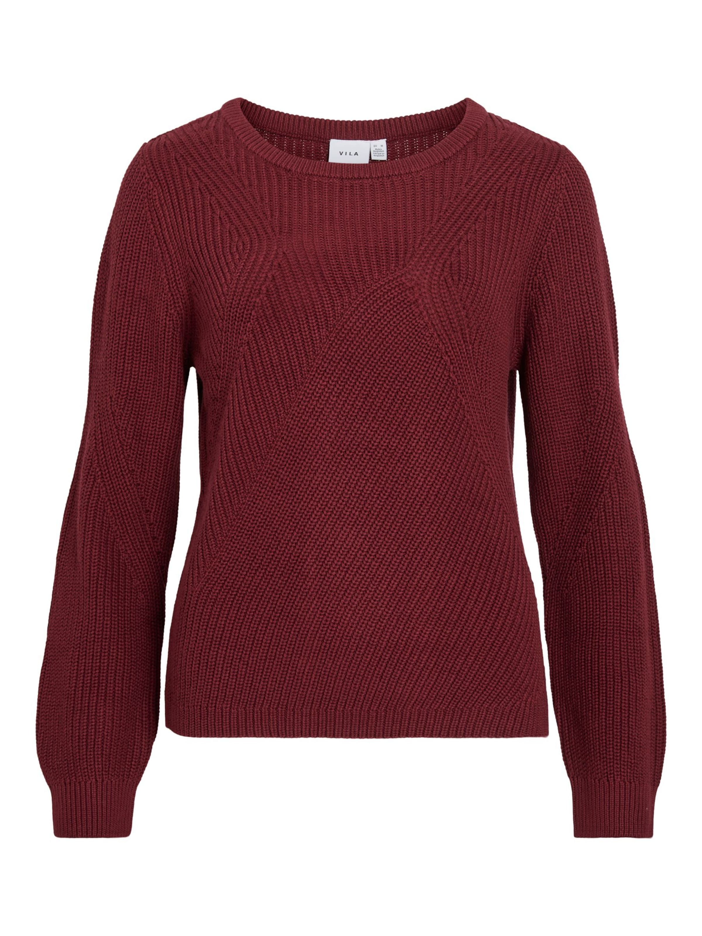 Pull-over 'VIChing' VILA en rouge : devant