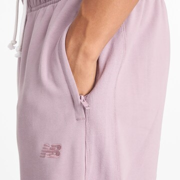 new balance Regular Broek in Lila