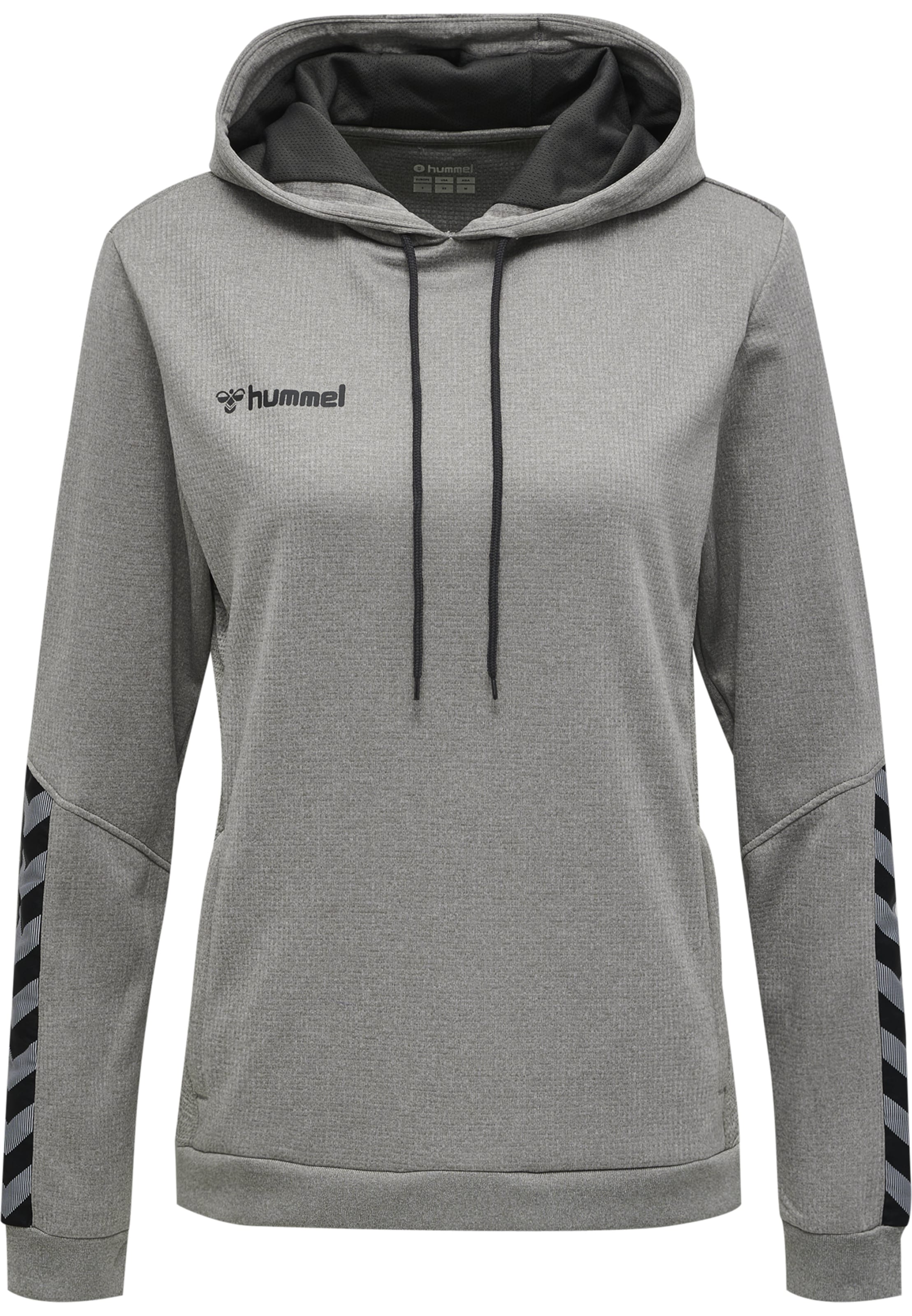 Hummel Sportief sweatshirt in Grijs: voorkant