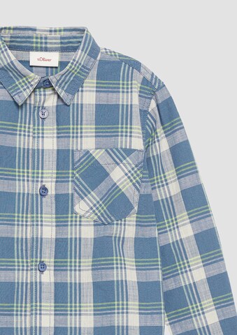 Coupe regular Chemise s.Oliver en bleu