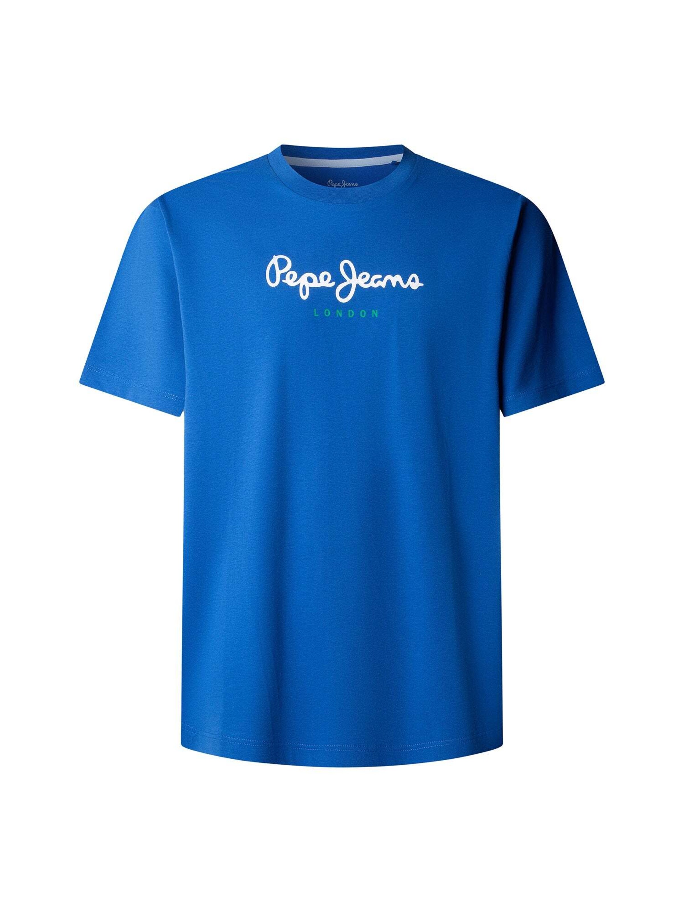Pepe Jeans Shirt 'Eggo' in Blauw: voorkant