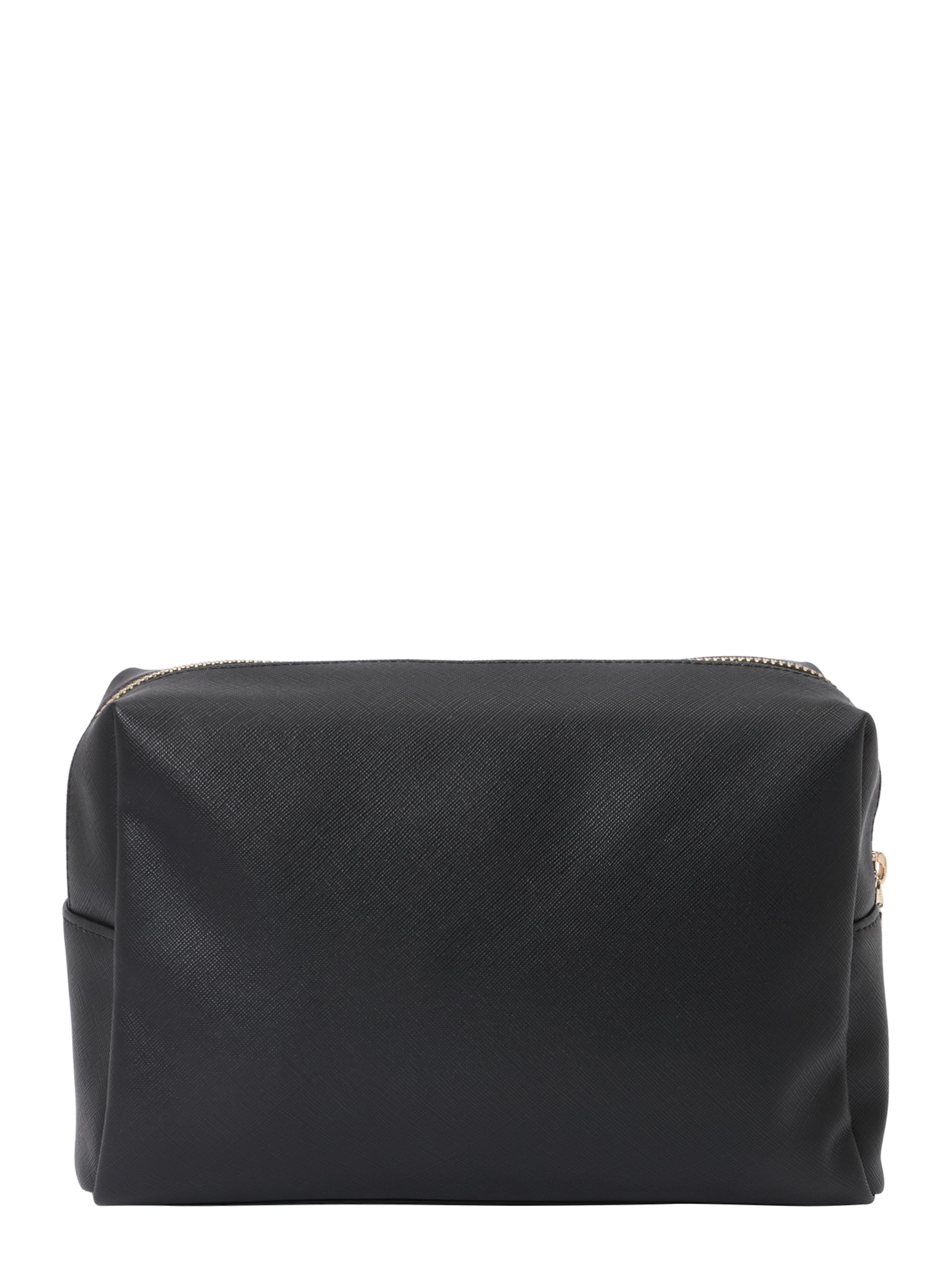 GUESS Cosmetic bag 'LARGE TOP ZIP' in Black: front