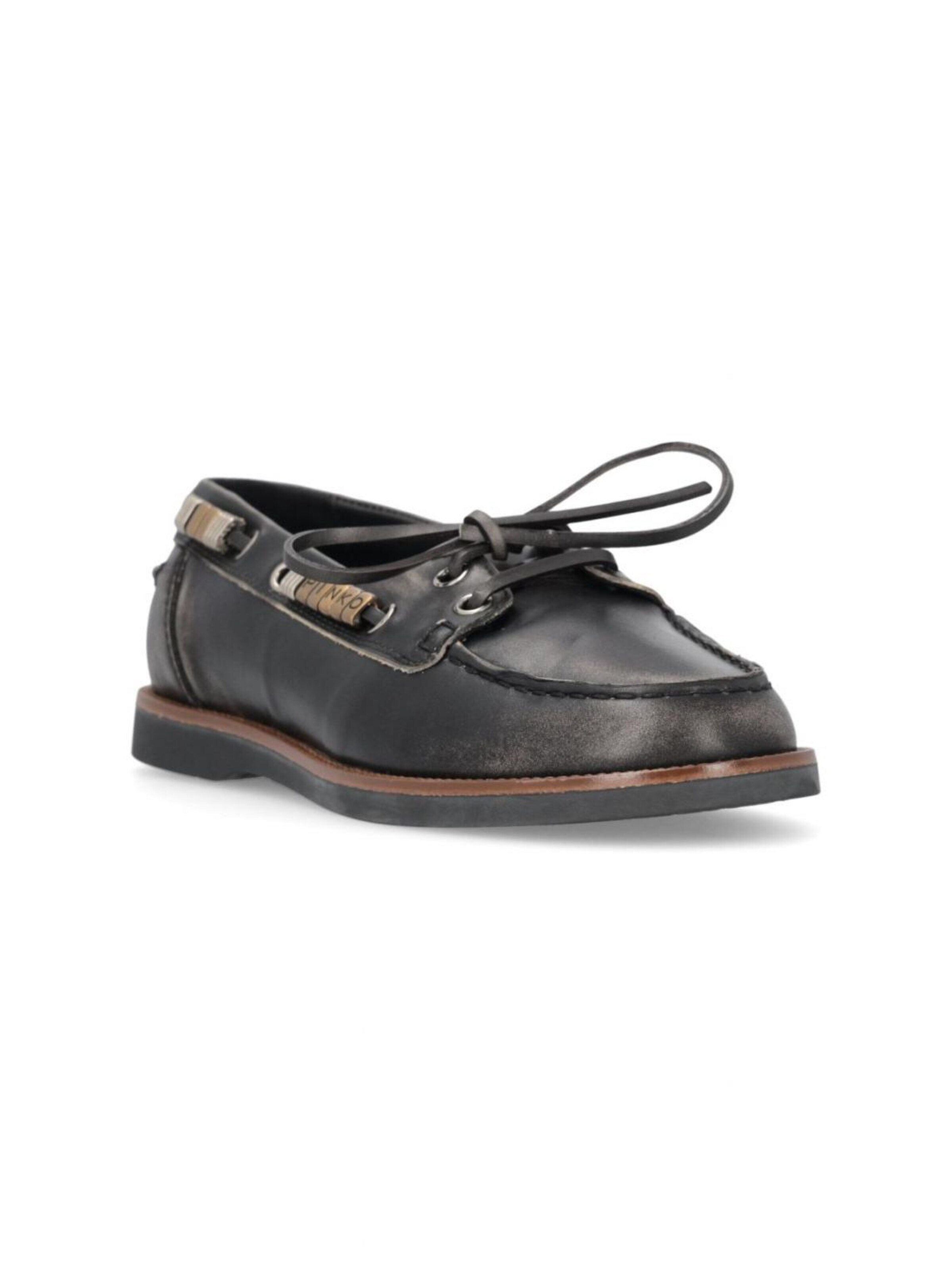Slipper di PINKO in nero: frontale