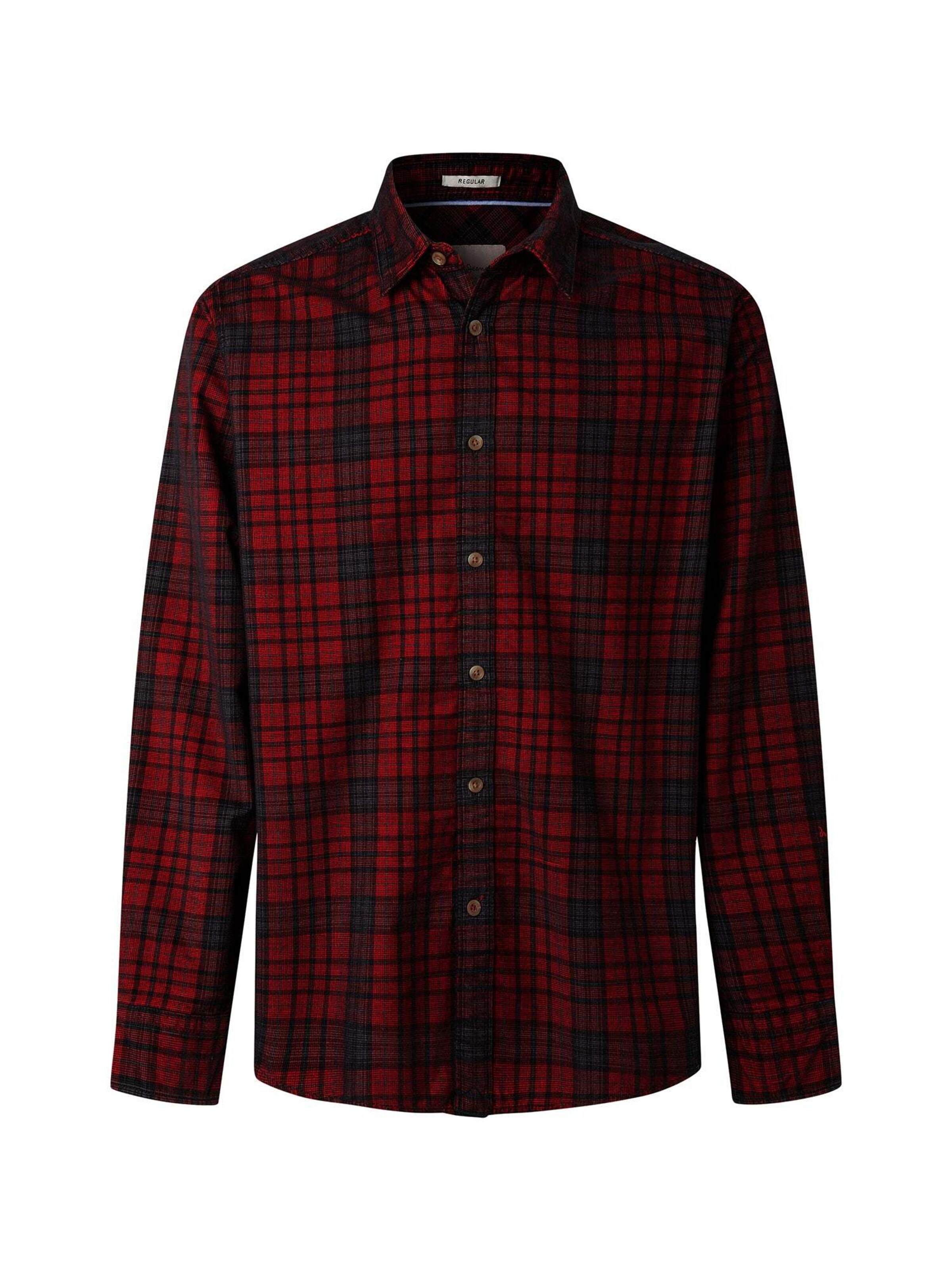 Pepe Jeans Comfort fit Overhemd 'Reading' in Rood: voorkant