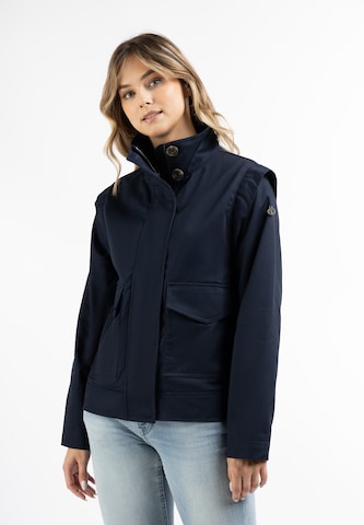 DreiMaster Vintage Between-season jacket in Blue: front