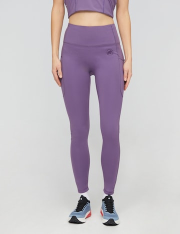 MAMMUT Skinny Leggings in Purple: front