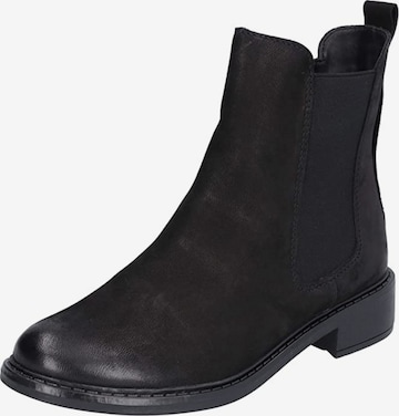 JOSEF SEIBEL Lace-Up Ankle Boots in Black: front