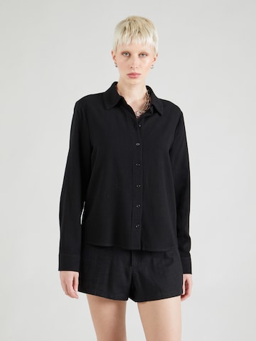 Camicia da donna 'Lerke' di A-VIEW in nero: frontale