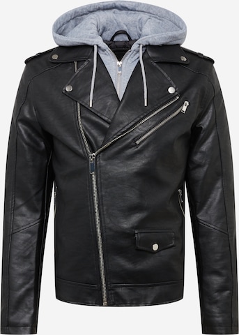 River Island Between-Season Jacket in Black: front