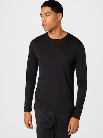 ICEBREAKER Performance Shirt 'Sphere II' in Black: front