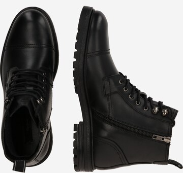 Bottines à lacets 'LOGAN' Pepe Jeans en noir