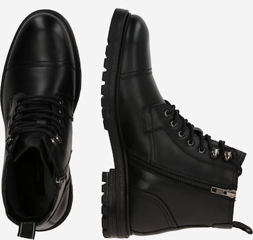 Pepe Jeans Schnürboots 'LOGAN' in Schwarz