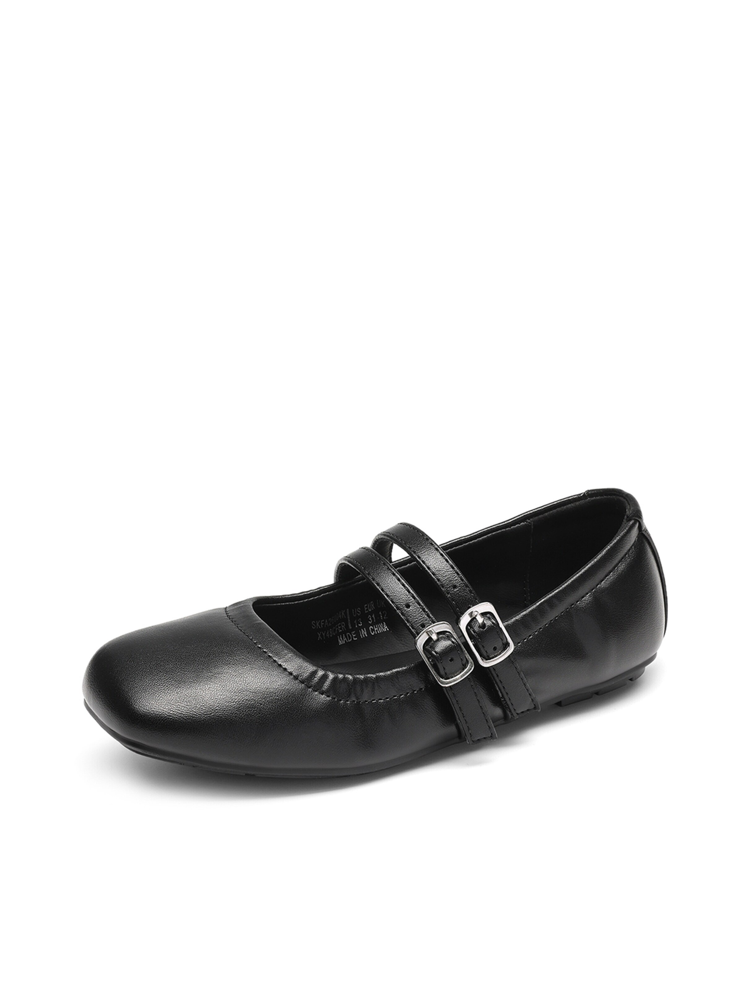 Dream Pairs Ballerina's in Zwart: voorkant