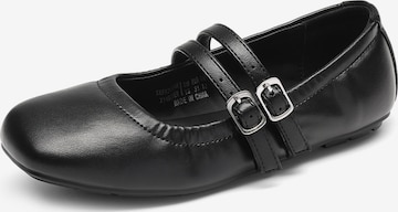 Dream Pairs Ballerina in Black: front