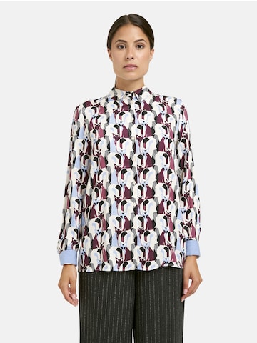 Milano Italy Bluse in Rot: Vorderseite