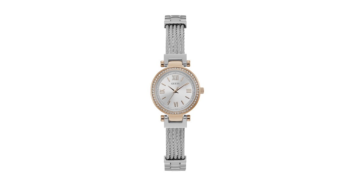 GUESS Analoog horloge 'ARC' in Goud | ABOUT YOU GUESS Analoog horloge 'ARC' in Goud | ABOUT YOU