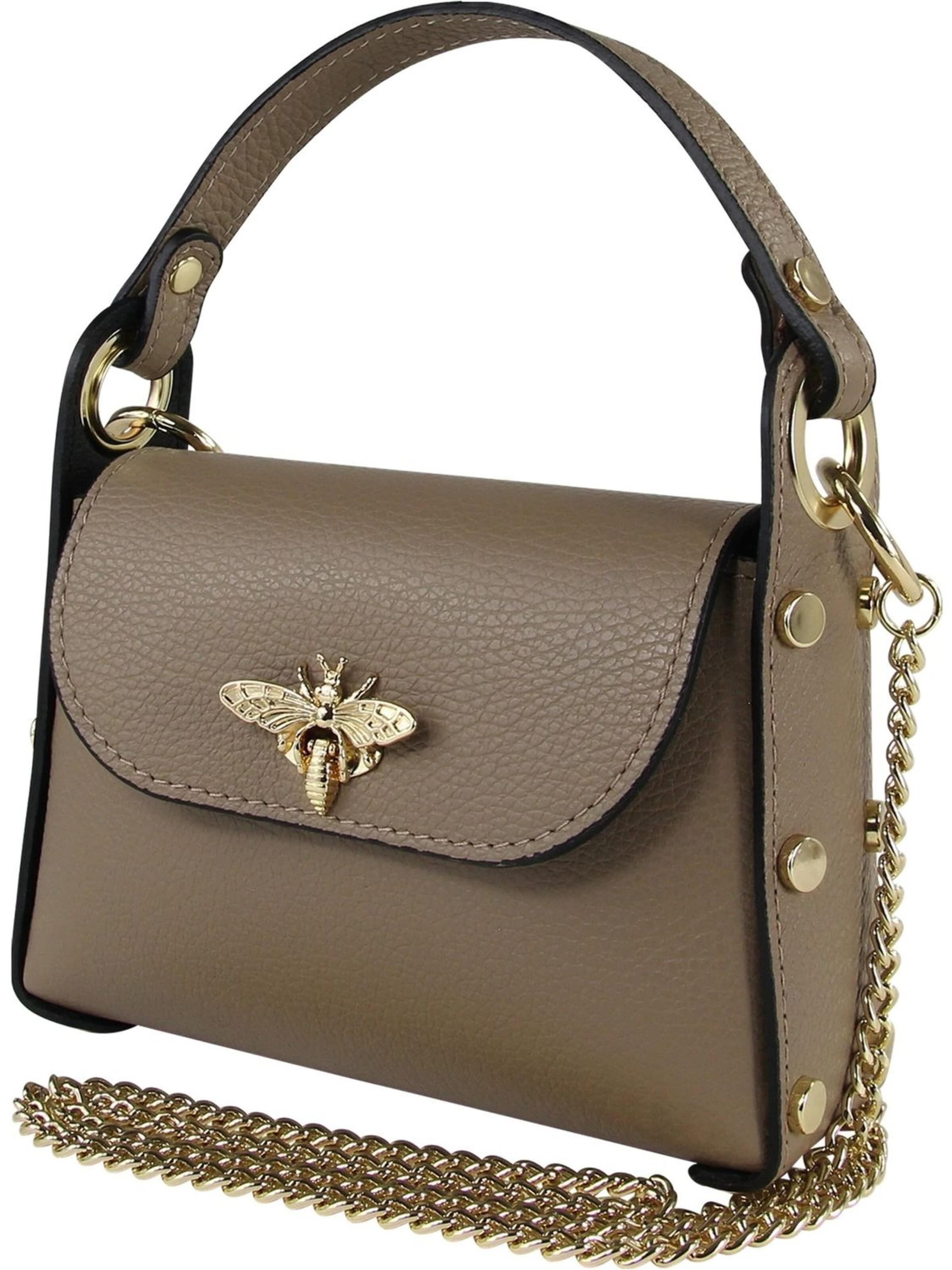 Toscanto Crossbody Bag in Beige: front