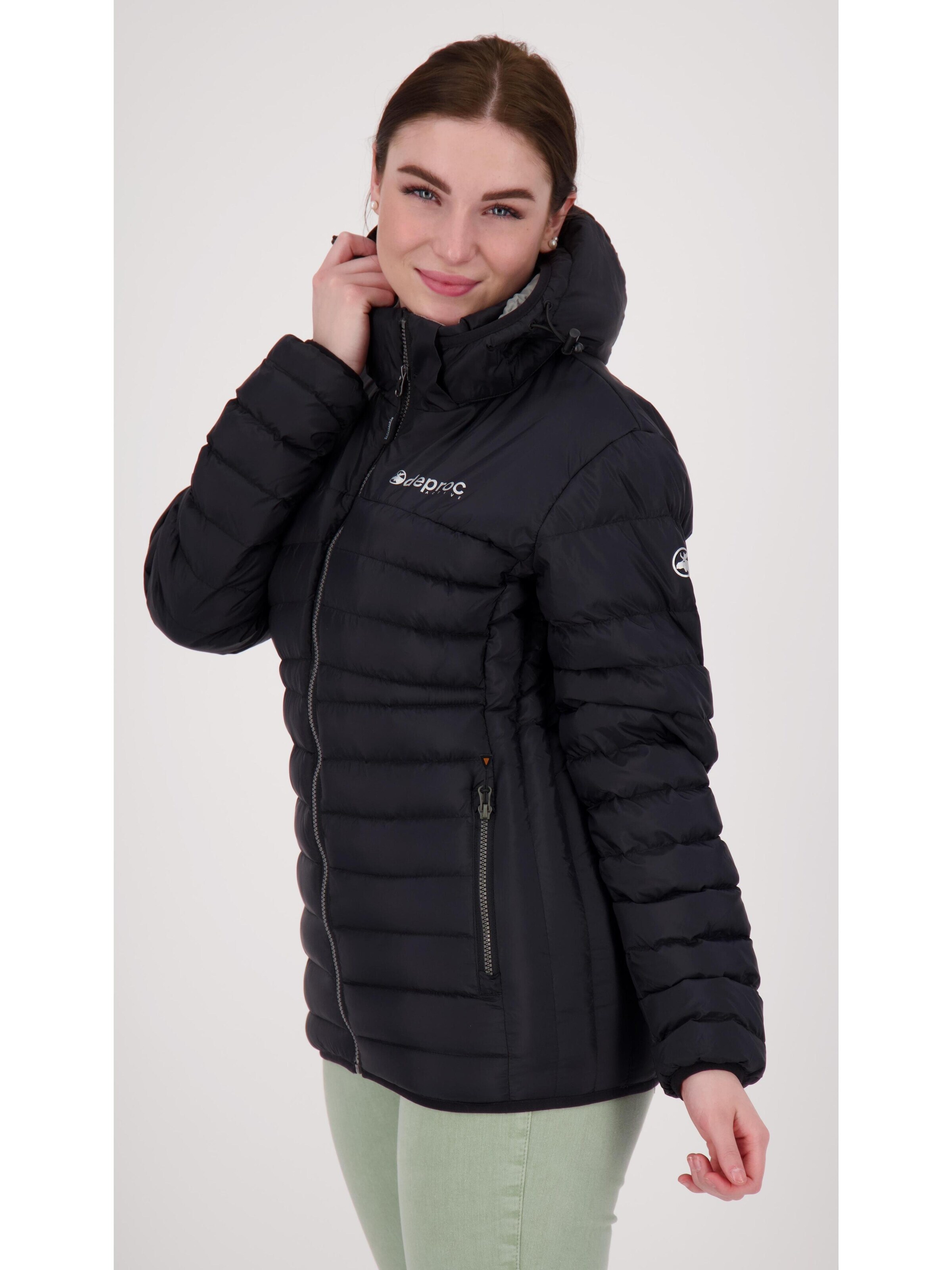deproc Winter Jacket 'GILMOUR II WMN' in Grey