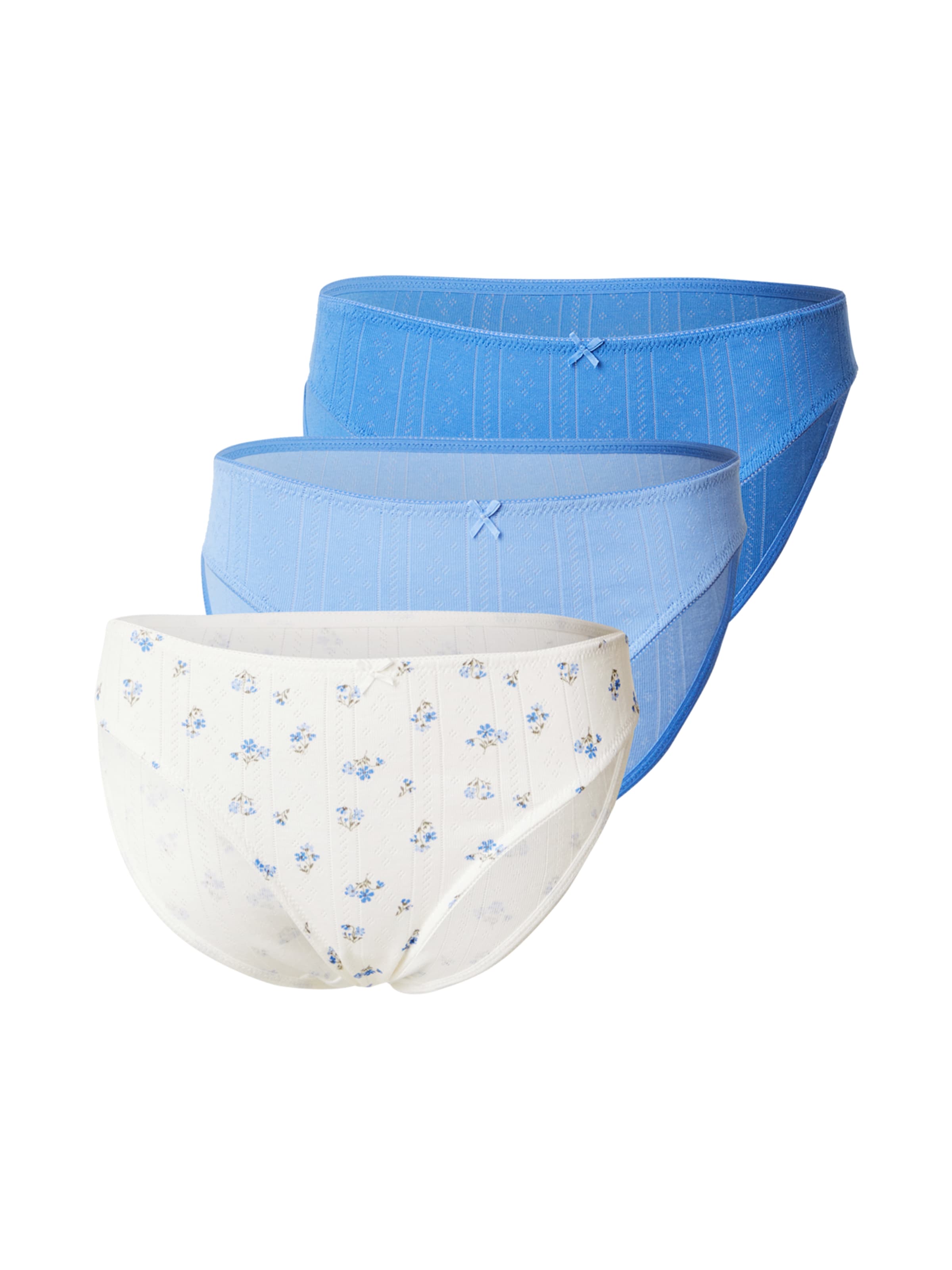 ETAM Kalhotky 'Jolly' – modrá: přední strana