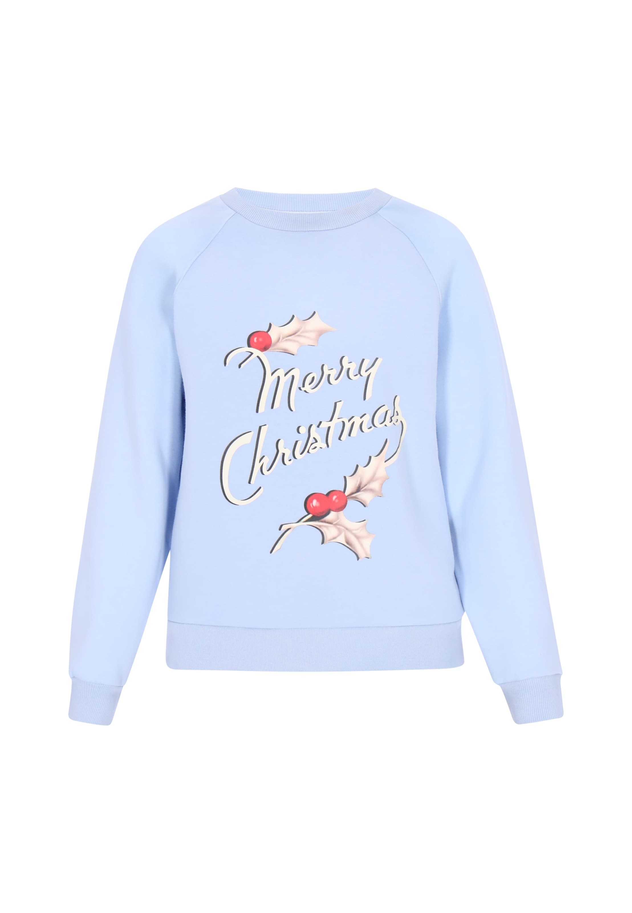 MYMO Sweatshirt in Blauw: voorkant
