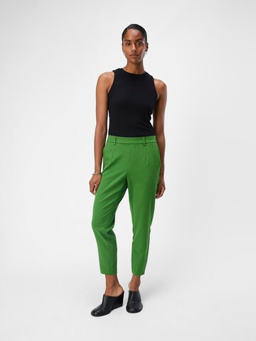 Coupe slim Pantalon à pince 'OBJLISA' OBJECT en vert