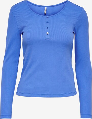 ONLY Shirt 'ADA' in Blau: predná strana