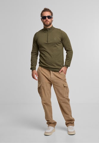 INDICODE JEANS Sweatshirt 'Lilamos' in Grün