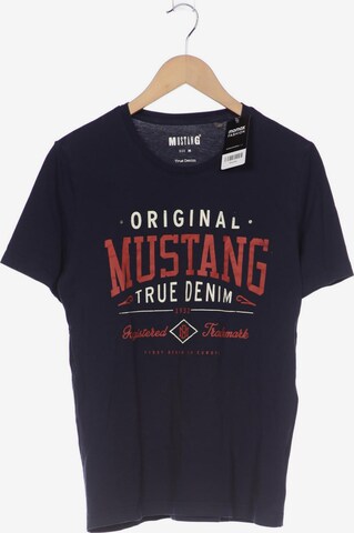 MUSTANG Shirt in M in Blue: front