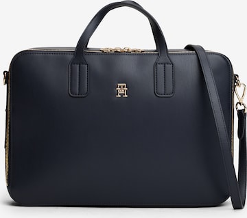 TOMMY HILFIGER Tietokonelaukku värissä sininen: etupuoli