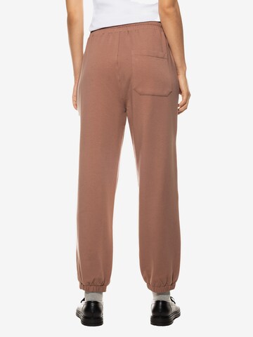 Effilé Pantalon 'Rose' Mey en marron