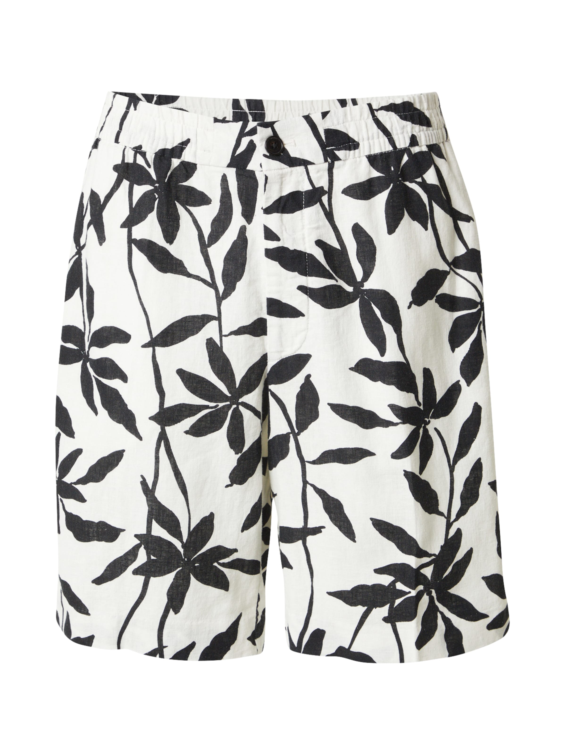 Loosefit Pantalon Calvin Klein en blanc : devant